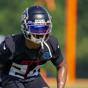 Atlanta Falcons cornerback A.J. Terrell was a second-team All-Pro in 2021. 
