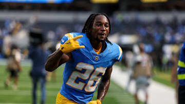 Los Angeles Chargers cornerback Asante Samuel Jr. (26)