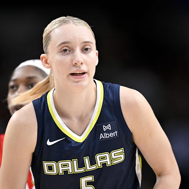 Dallas Wings guard Paige Bueckers