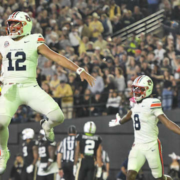 Auburn posted over 550 yards of total offense on Saturday evening.