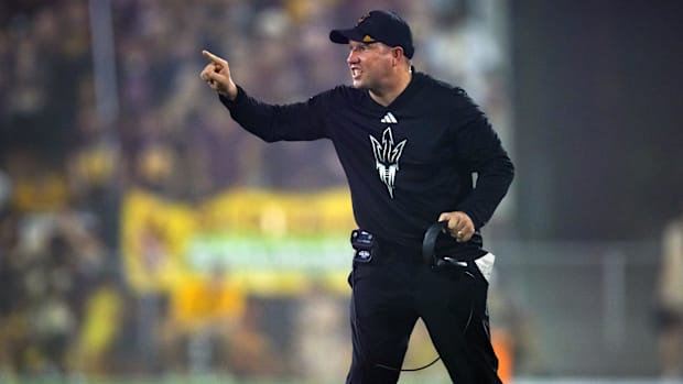 Arizona State Sun Devils football coach Kenny Dillingham is the youngest head coach in the country.