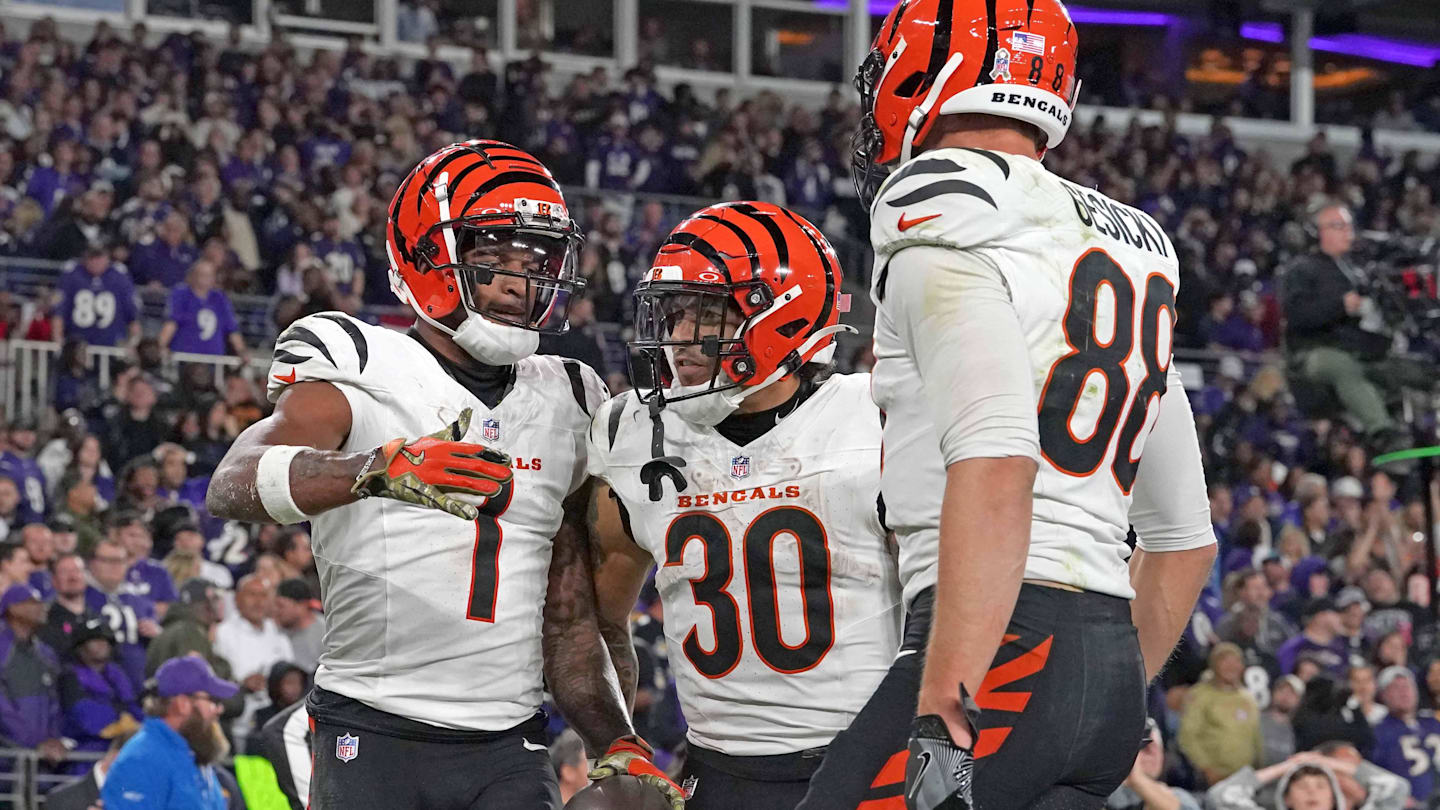 ベンガルズは第11週のチャージャーズ戦でNFLトップの連続得点記録を伸ばすことを目指す