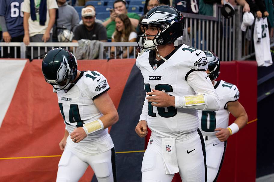 Andy Dalton and Tanner McKee.
