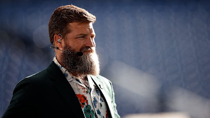 NFL analyst and former quarterback Ryan Fitzpatrick on Oct 6, 2022.