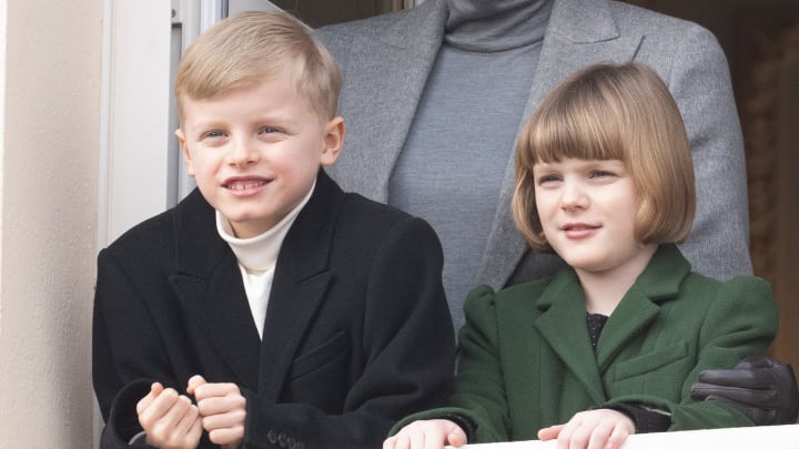 Prince Jacques and Princess Gabriella of Monaco.