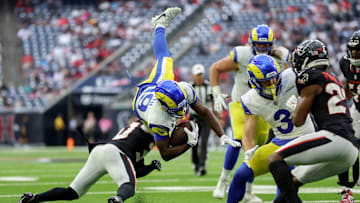 Los Angeles Rams v Houston Texans, Xavier Smith, Myles Bryant, Sam Wiglusz