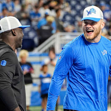 Detroit Lions defensive end Aidan Hutchinson (97).