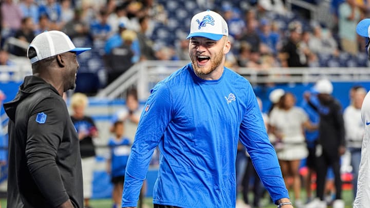 Detroit Lions defensive end Aidan Hutchinson (97).