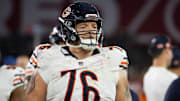Chicago Bears guard Teven Jenkins