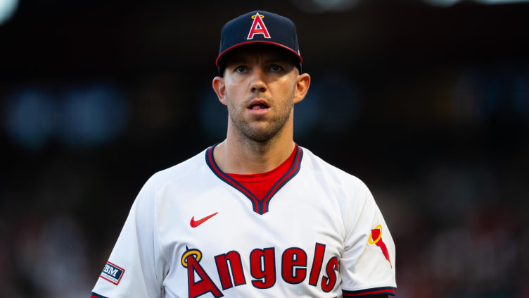 Los Angeles Angels pitcher Tyler Anderson