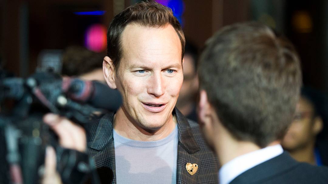 \"Aquaman\" star Patrick Wilson speaks to the media at Regal's annual red carpet premiere for Variety at Regal Pinnacle Stadium 18, Thursday, Dec. 13, 2018.Aquaman1213 3955