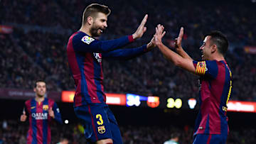 Xavi Hernandez, Gerard Pique