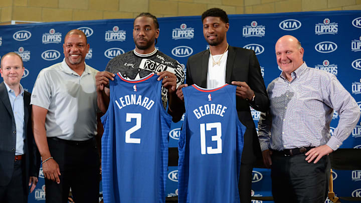 A line in a Wall Street Journal article suggests the Clippers were the ones who asked Aspiration about a Kawhi Leonard deal. A line in a Wall Street Journal article suggests the Clippers were the ones who asked Aspiration about a Kawhi Leonard deal.
