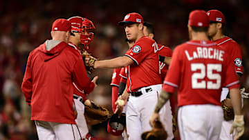Division Series - San Francisco Giants v Washington Nationals - Game Two