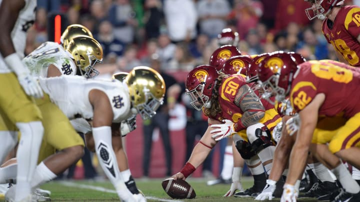 November 24, 2018; Los Angeles, CA, USA; USC Football