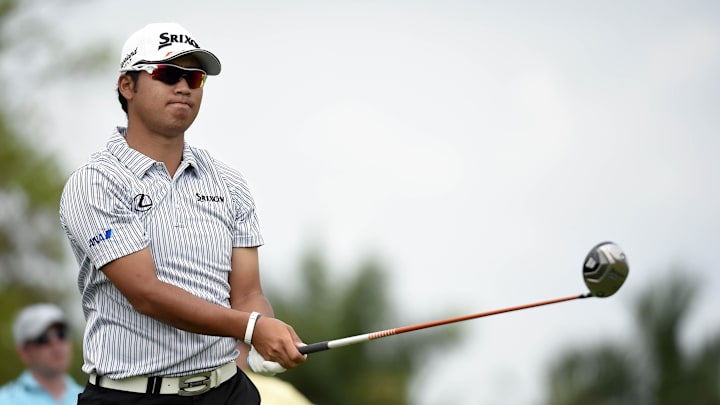 Hideki Matsuyama - Cadillac Championship - John David Mercer-Imagn Images