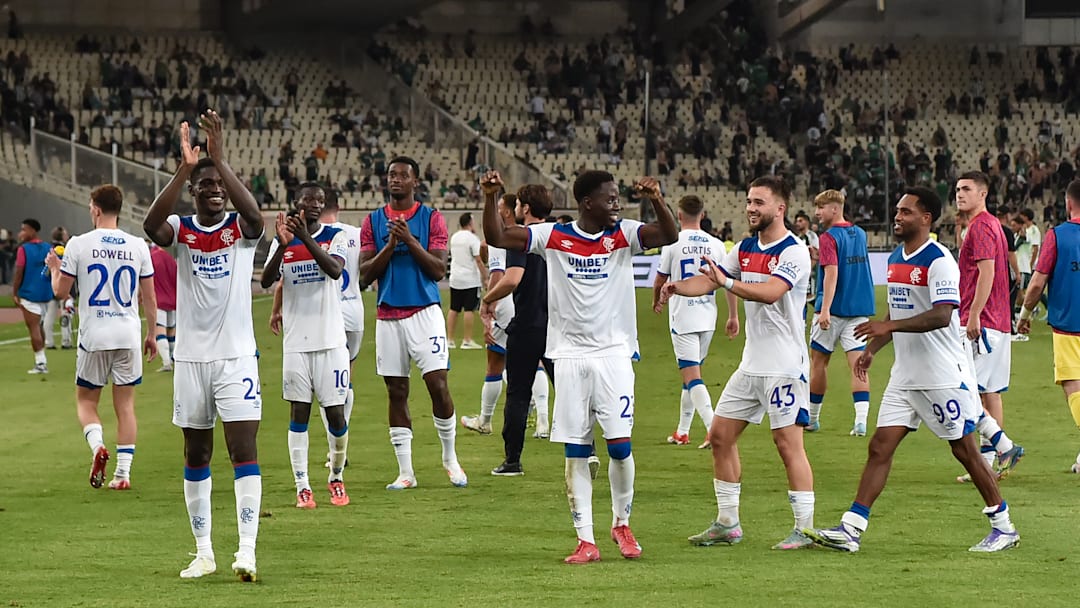 Panathinaikos v Rangers - UEFA Champions League Second Qualifying Round Second Leg
