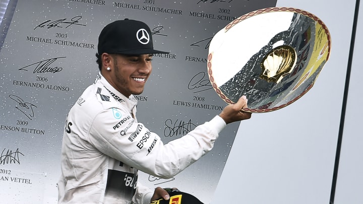 Lewis Hamilton es uno de los pilotos que más veces ha ganado el Gran Premio de Bélgica de la Fórmula 1