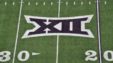 Big 12 logo during West Virginia v Kansas State