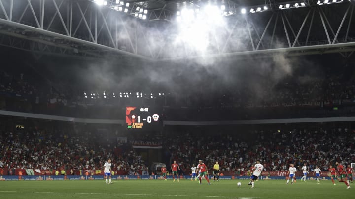 Il y a eu des incidents lors du match amical entre le Maroc et le Chili.