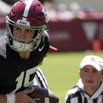 Alabama is yet to officially name a quarterback for the 2025 season, but the former 5-star prospect looks like the favorite.