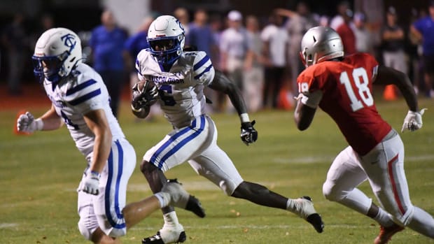 Alabama running back Kevin Riley during his time at Tuscaloosa County 