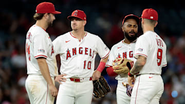 Texas Rangers v Los Angeles Angels