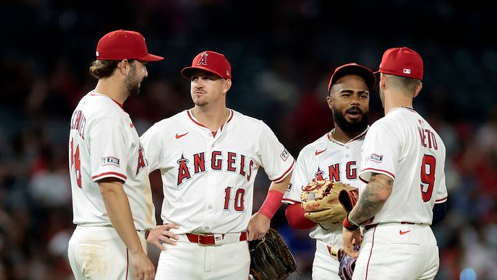 Texas Rangers v Los Angeles Angels