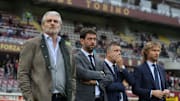 Maurizio Arrivabene, Andrea Agnelli, Federico Cherubini, Pavel Nedved