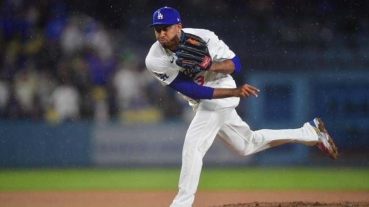 Los Angeles Dodgers pitcher Edwin Diaz.