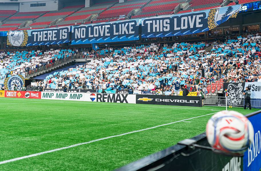 Whitecaps fans