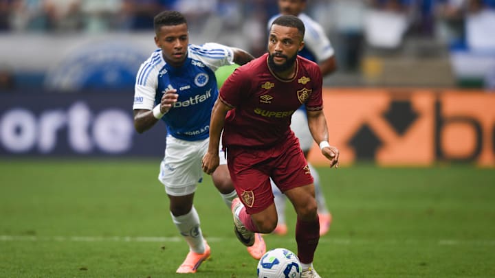 Samuel Xavier deu forte entrevista na saída para o intervalo Samuel Xavier deu forte entrevista na saída para o intervalo