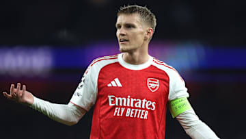 Martin Ødegaard is battling a knee injury.