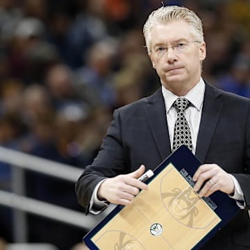 Mar 14, 2018; Orlando, FL, USA; Milwaukee Bucks head coach Joe Prunty looks on against the Orlando Magic during the second half at Amway Center. Mandatory Credit: Kim Klement-Imagn Images
