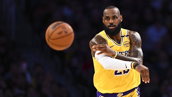 Los Angeles Lakers forward LeBron James