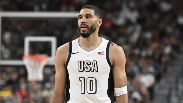 Jayson Tatum on Team USA basketball at Olympics