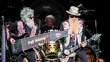 ZZ Top Performs At Toyota Pavilion At Concord