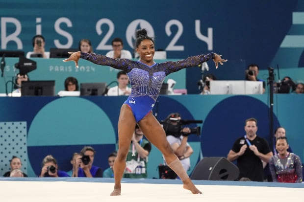 Simone Biles, Paris Olympics, USA gymnastics