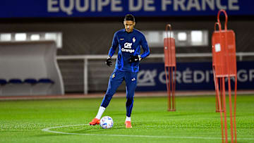 French Soccer Team : Training Session