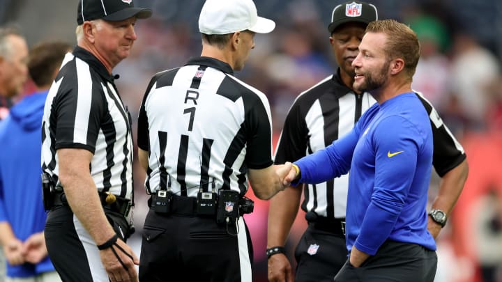 Los Angeles Rams v Houston Texans. Sean McVay, Scott Novak