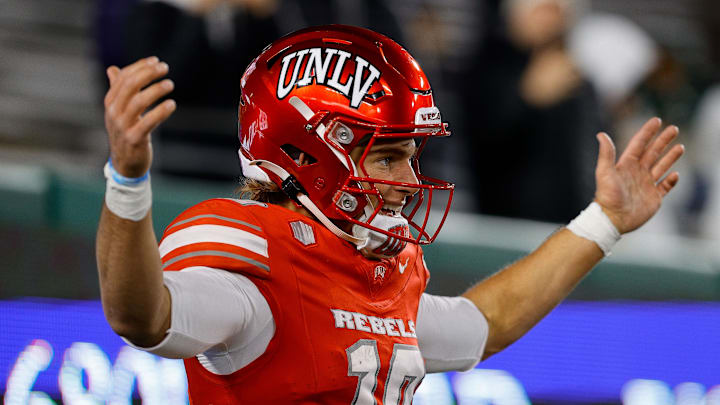 UNLV quarterback Anthony Colandrea is entering the transfer portal.