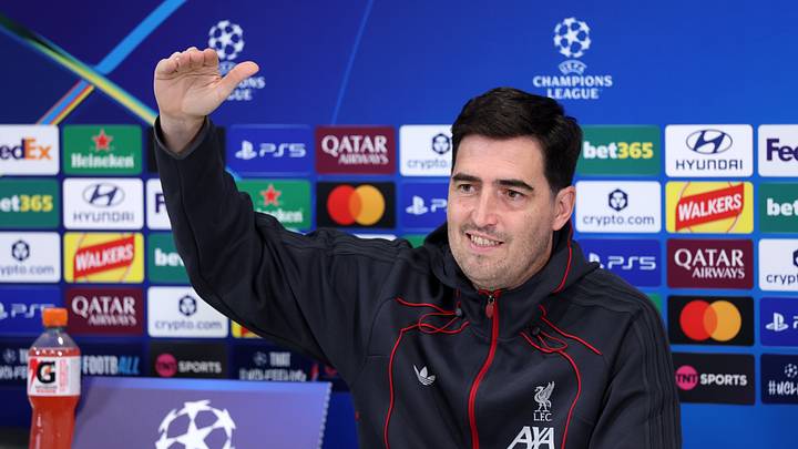 Liverpool FC Training Session And Press Conference - UEFA Champions League 2026/27 League Phase MD1