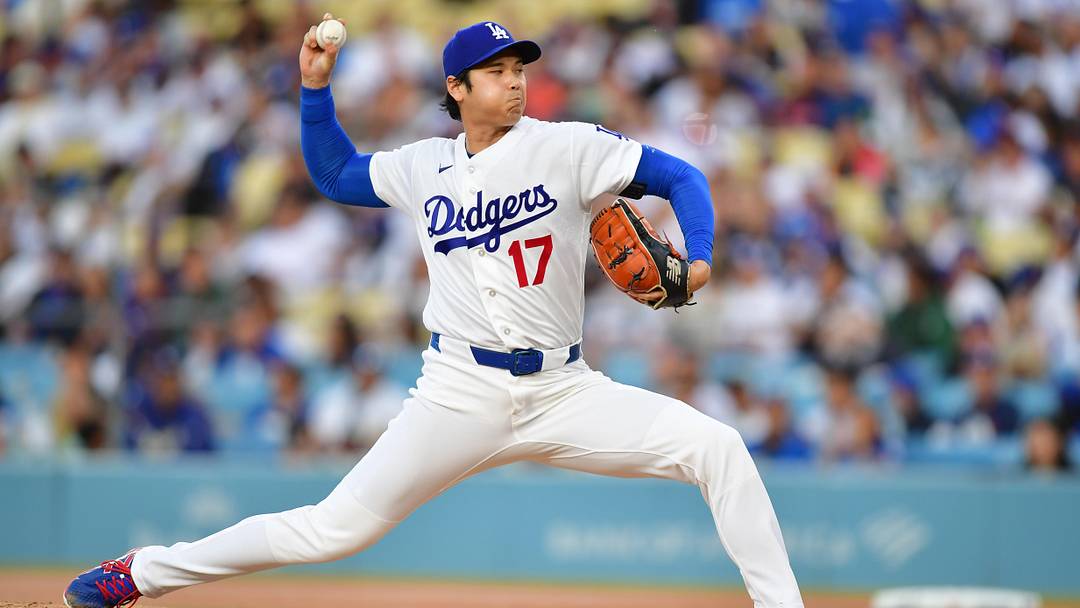 May 13, 2026; Los Angeles, California, USA; Los Angeles Dodgers two-way player Shohei Ohtani (17) delivers a pitch in the first inning against the San Francisco Giants at Dodger Stadium. Mandatory Credit: Gary A. Vasquez-Imagn Images May 13, 2026; Los Angeles, California, USA; Los Angeles Dodgers two-way player Shohei Ohtani (17) delivers a pitch in the first inning against the San Francisco Giants at Dodger Stadium. Mandatory Credit: Gary A. Vasquez-Imagn Images