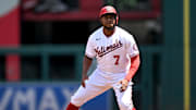 Maikel Franco viene de jugar en Nacionales