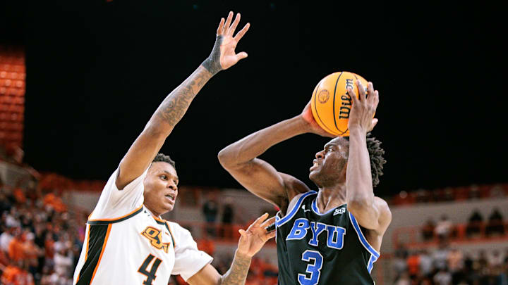 BYU Cougars forward AJ Dybantsa 