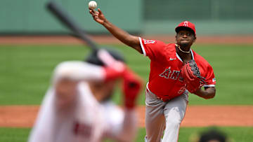 Los Angeles Angels v Boston Red Sox