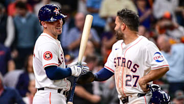 Alex Bregman y José Altuve son compañeros en los Astros 