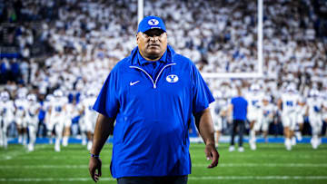BYU head coach Kalani Sitake