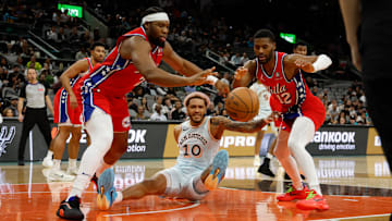 Philadelphia 76ers v San Antonio Spurs