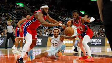 Philadelphia 76ers v San Antonio Spurs